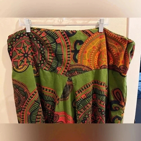 Aller Simplement Size 2x Tribal Print Below the Knee Skirt - Picture 3 of 6